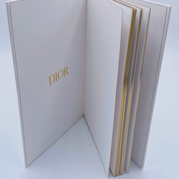 Dior Other - Dior Jadore Notebook White Gold, Floral Design, Hard Cover - NEW 02